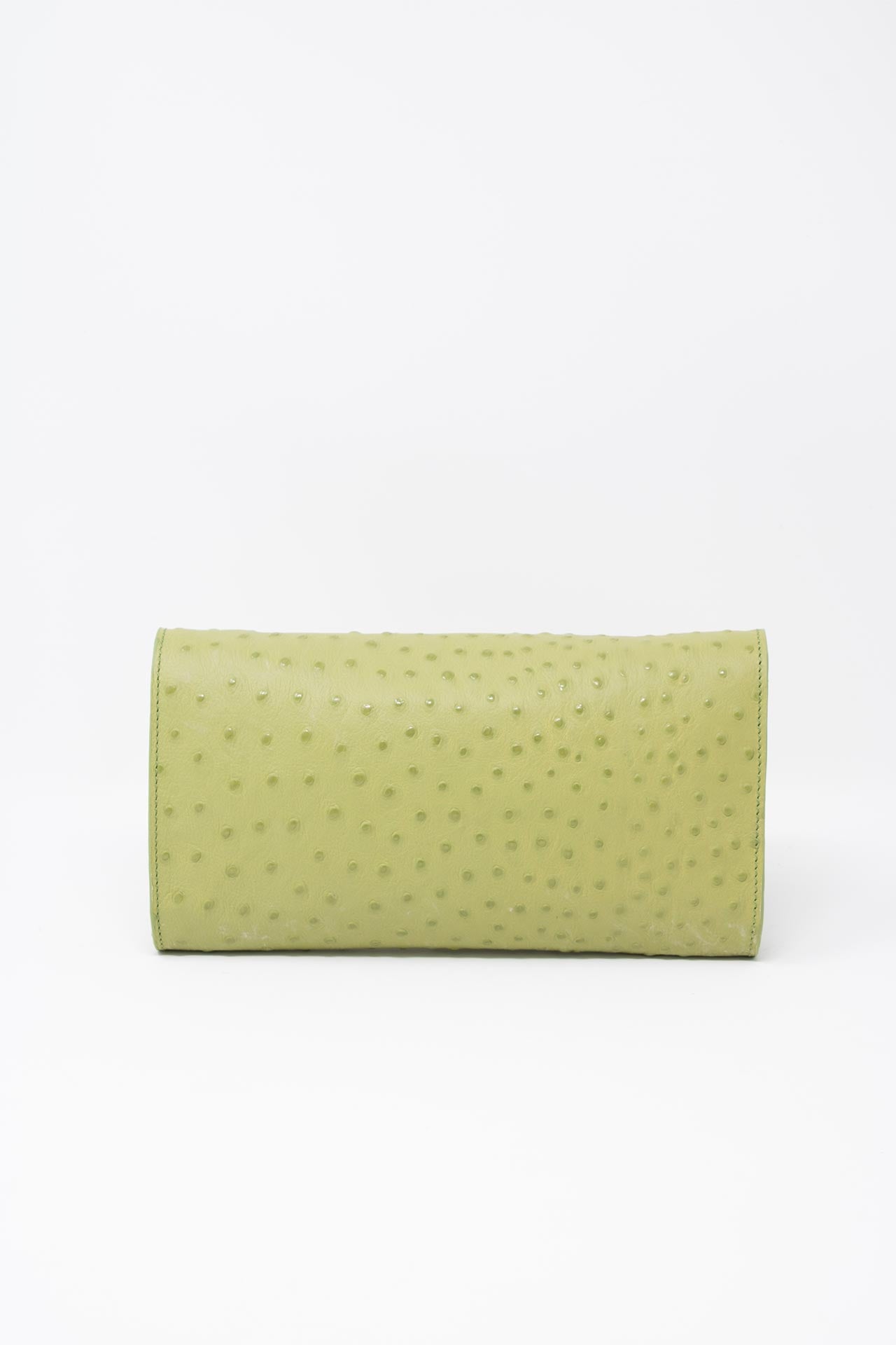 Clutch Small BAMBOO ostrich printed