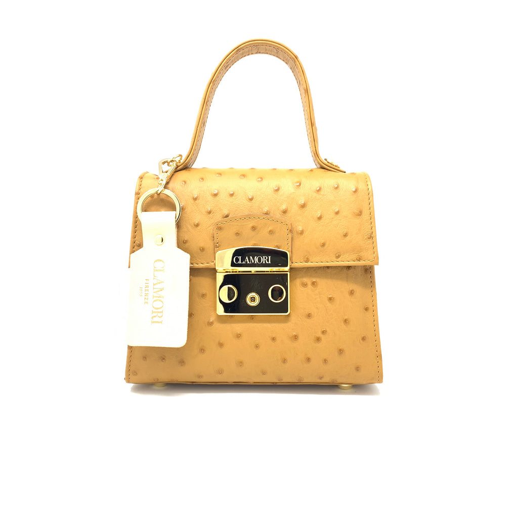 Candy Small LOGO OSTRICH PRINTED